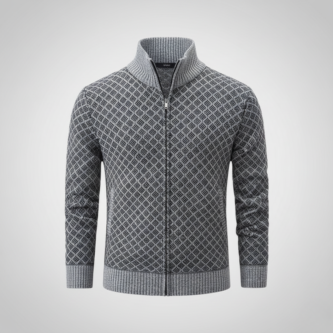 Klassisk Herre Strikjakke